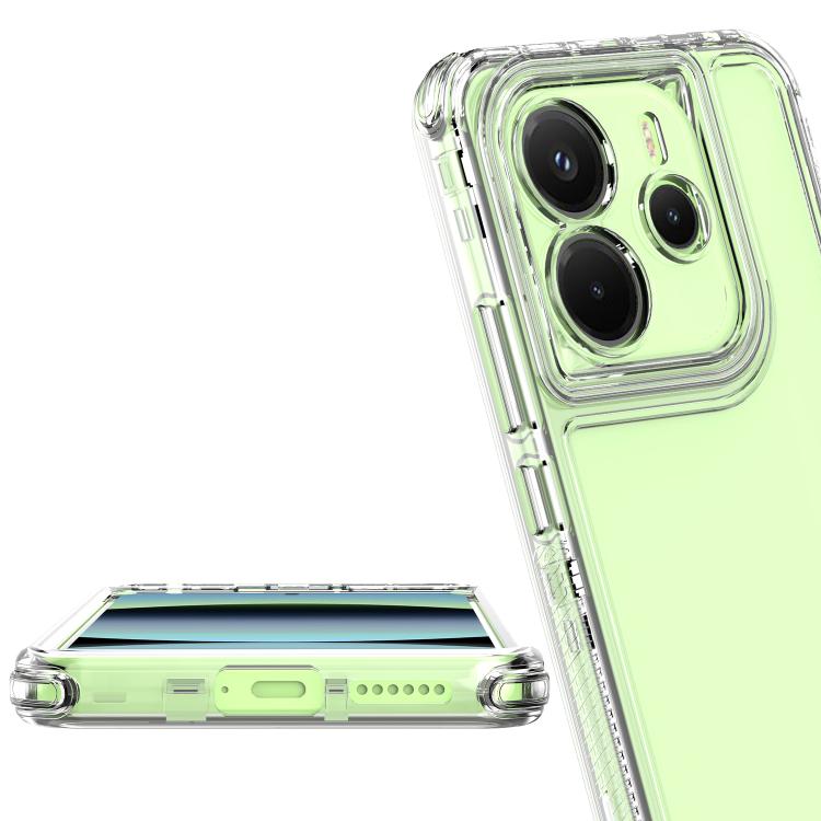 For Redmi Note 14 4G 163.25mm Acrylic Transparent Phone Case