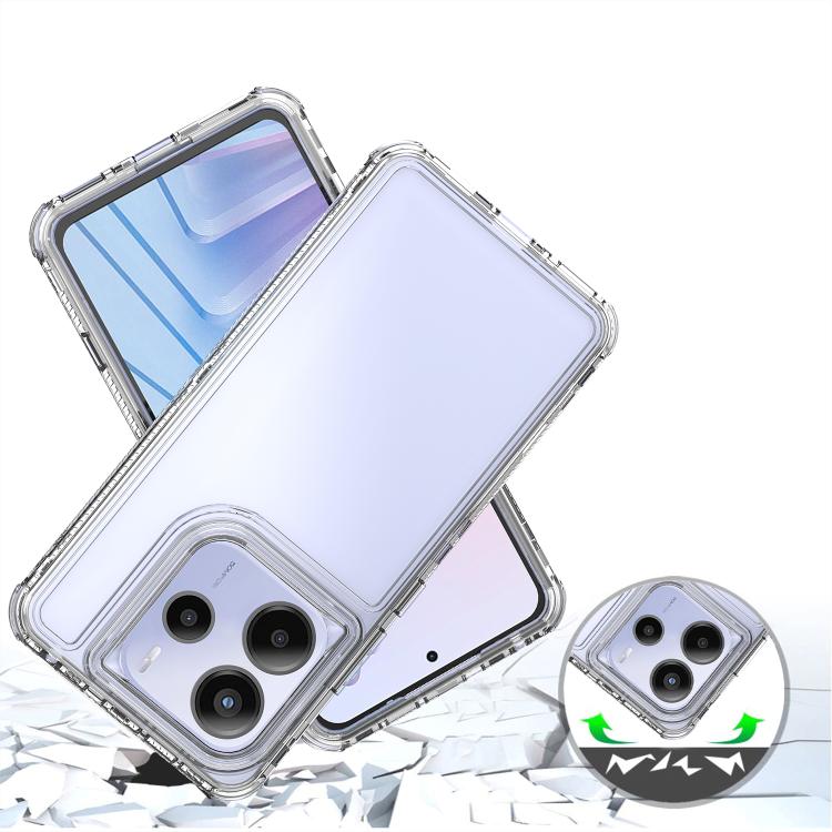 For Redmi Note 14 5G Acrylic Transparent Phone Case