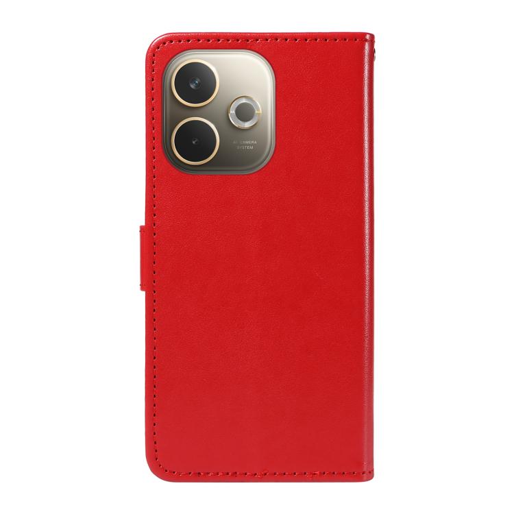 For OPPO A5 Pro 5G Global Cat and Bee Embossed Flip Leather Phone Case