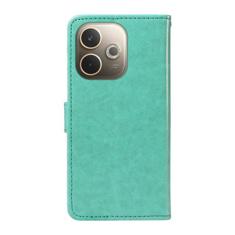 For OPPO A5 Pro 5G Global Cat and Bee Embossed Flip Leather Phone Case