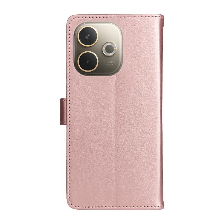 For OPPO A5 Pro 5G Global Cat and Bee Embossed Flip Leather Phone Case