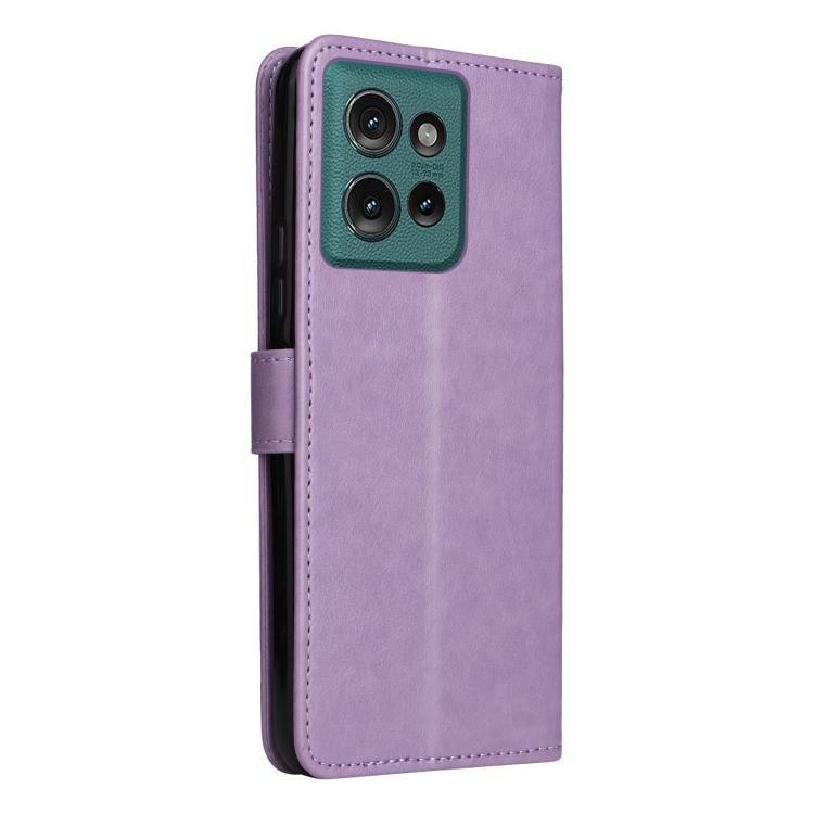 For OPPO A60 5G Global / A40 4G Global Cat and Bee Embossed Flip Leather Phone Case
