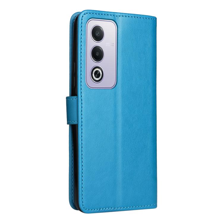 For OPPO K12X 5G Global Cat and Bee Embossed Flip Leather Phone Case