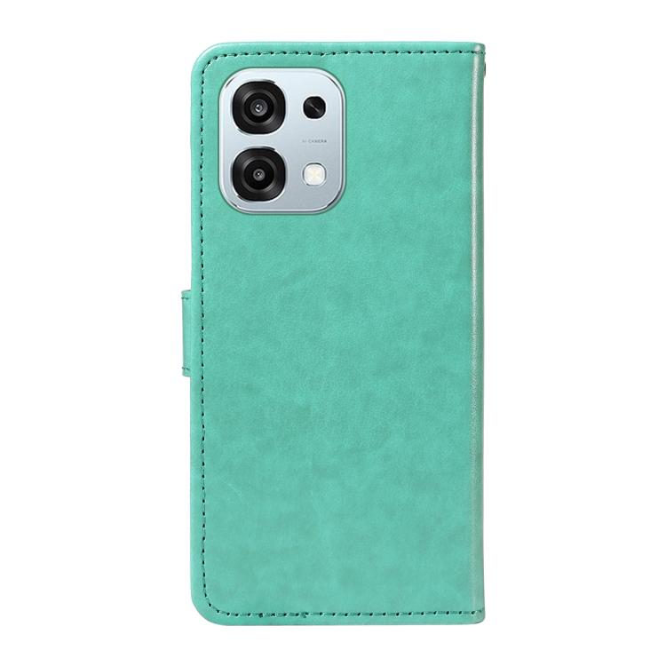 For OPPO A6 Pro 4G / 5G Global Cat and Bee Embossed Flip Leather Phone Case