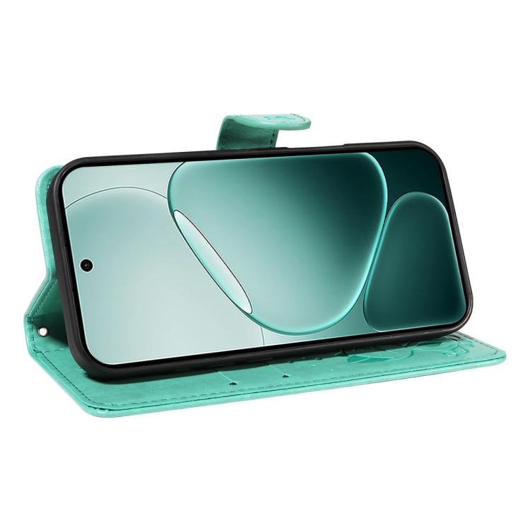 For OPPO A6 Pro 4G / 5G Global Cat and Bee Embossed Flip Leather Phone Case