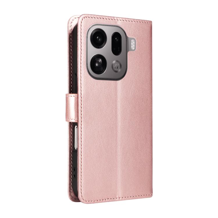For OPPO Find X9 Pro Cat and Bee Embossed Flip Leather Phone Case
