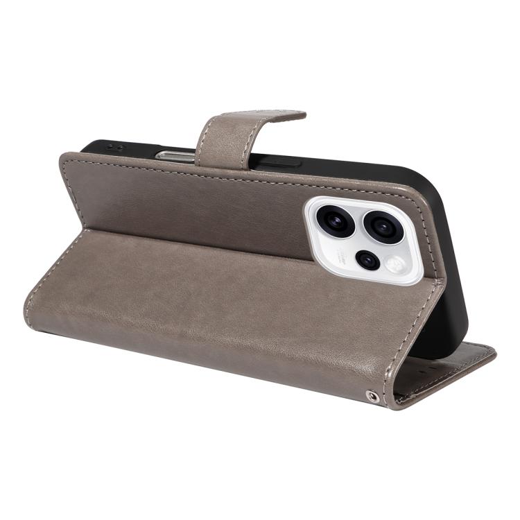 For OPPO Reno15 Pro 5G Global Cat and Bee Embossed Flip Leather Phone Case