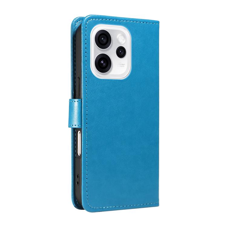 For OPPO Reno15 Pro 5G Global Cat and Bee Embossed Flip Leather Phone Case
