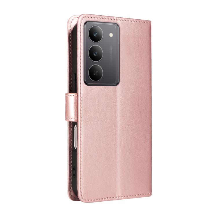 For Realme 14x 5G Global Cat and Bee Embossed Flip Leather Phone Case