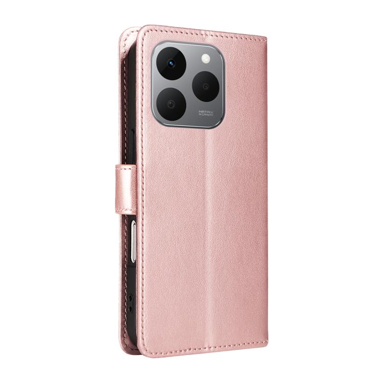 For Realme 15T 5G Cat and Bee Embossed Flip Leather Phone Case