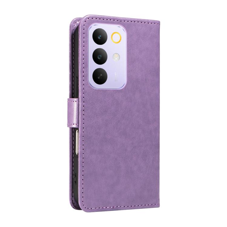 For Realme C85 Pro 4G Cat and Bee Embossed Flip Leather Phone Case