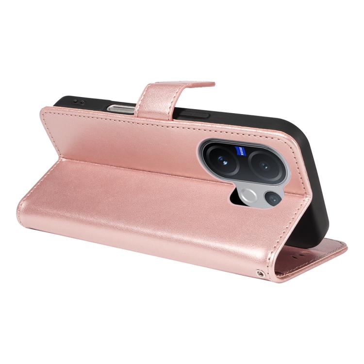 For vivo V60 5G Cat and Bee Embossed Flip Leather Phone Case
