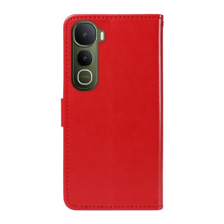For vivo Y400 5G Cat and Bee Embossed Flip Leather Phone Case