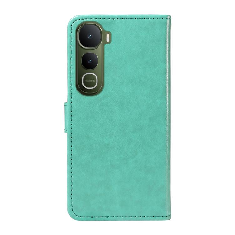 For vivo Y400 5G Cat and Bee Embossed Flip Leather Phone Case