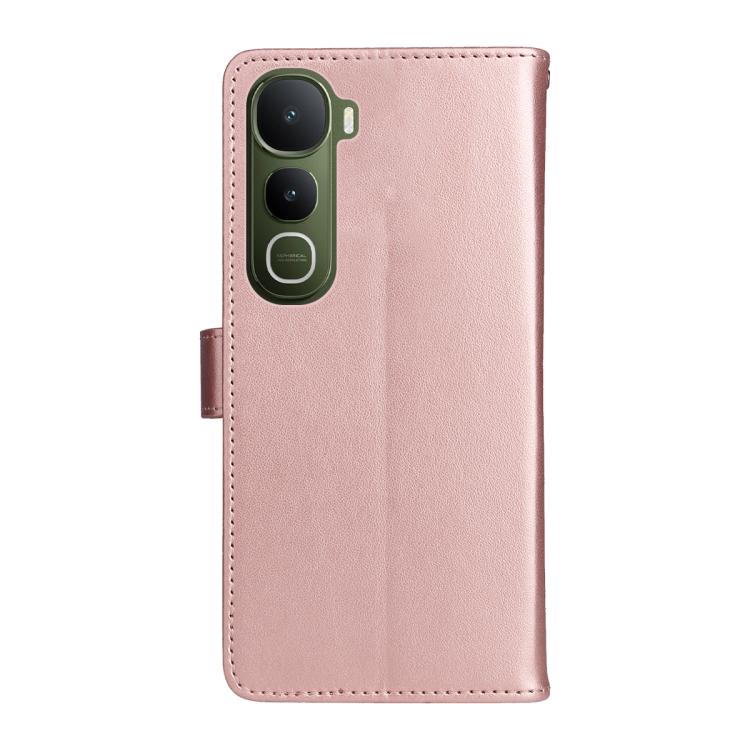 For vivo Y400 5G Cat and Bee Embossed Flip Leather Phone Case