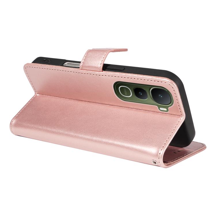 For vivo Y400 5G Cat and Bee Embossed Flip Leather Phone Case
