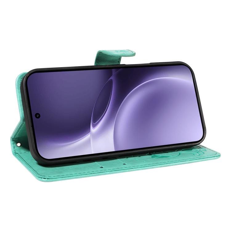 For vivo X300 Pro Cat and Bee Embossed Flip Leather Phone Case