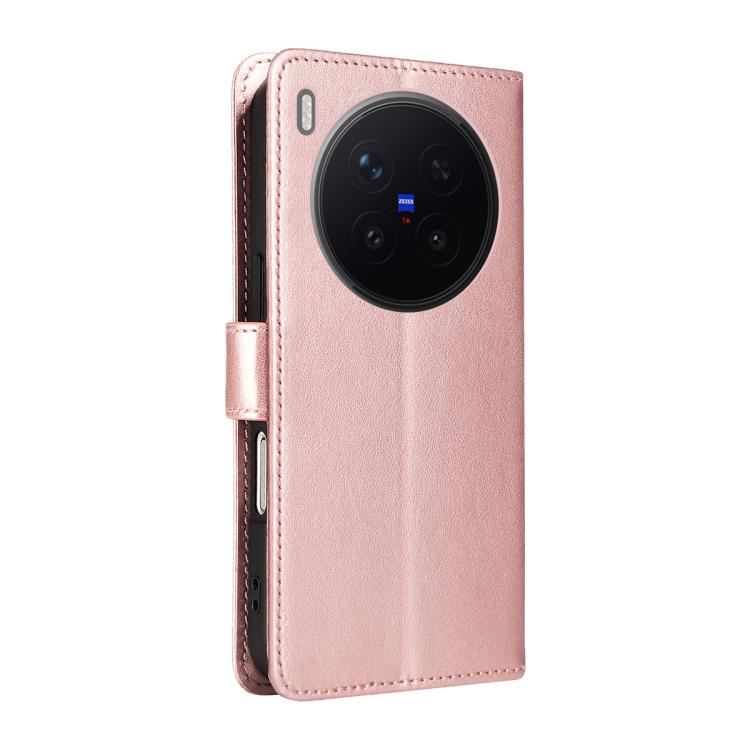 For vivo X300 Pro Cat and Bee Embossed Flip Leather Phone Case