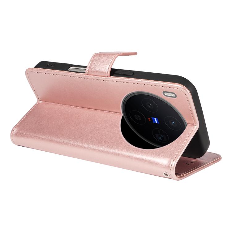 For vivo X300 Cat and Bee Embossed Flip Leather Phone Case