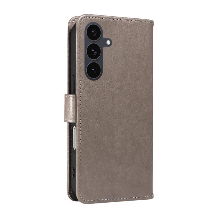 For Galaxy S25 FE 5G Cat and Bee Embossed Flip Leather Phone Case