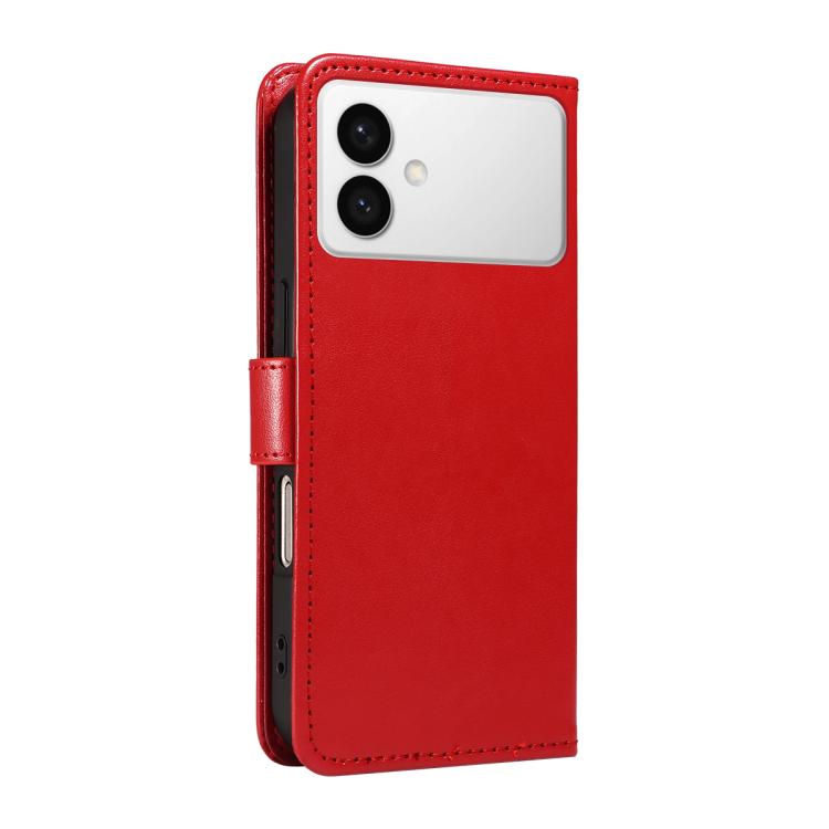 For Galaxy S26 Edge 5G Cat and Bee Embossed Flip Leather Phone Case