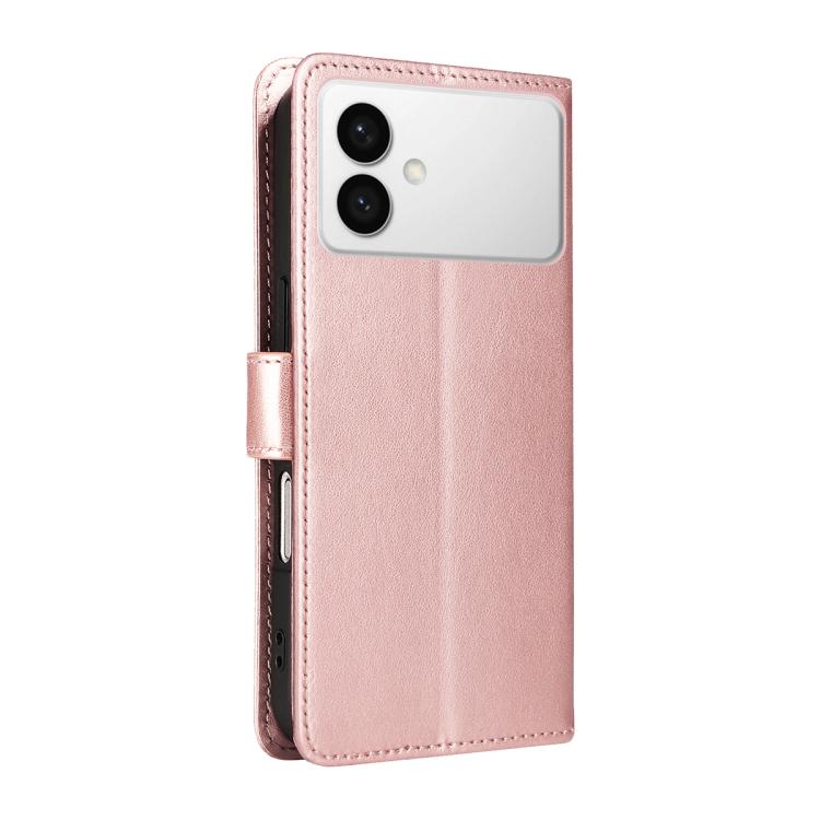 For Galaxy S26 Edge 5G Cat and Bee Embossed Flip Leather Phone Case