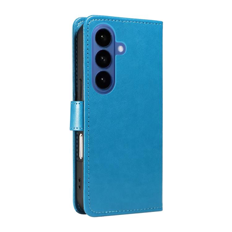For Galaxy S26 5G Cat and Bee Embossed Flip Leather Phone Case