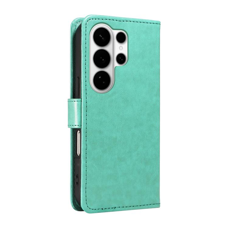For Galaxy S26 Ultra 5G Cat and Bee Embossed Flip Leather Phone Case