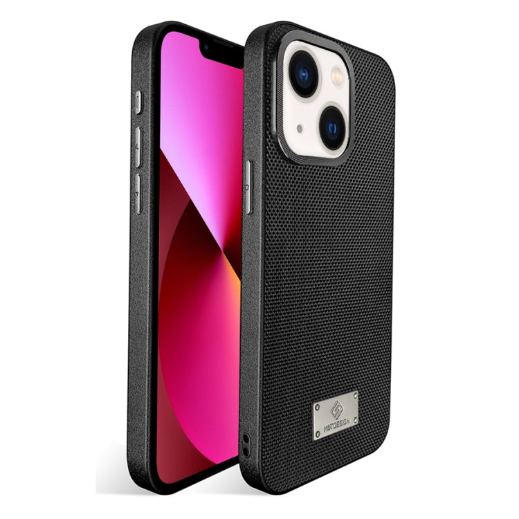 For iPhone 13 Ice Silk Mesh Breathable Cooling Phone Case