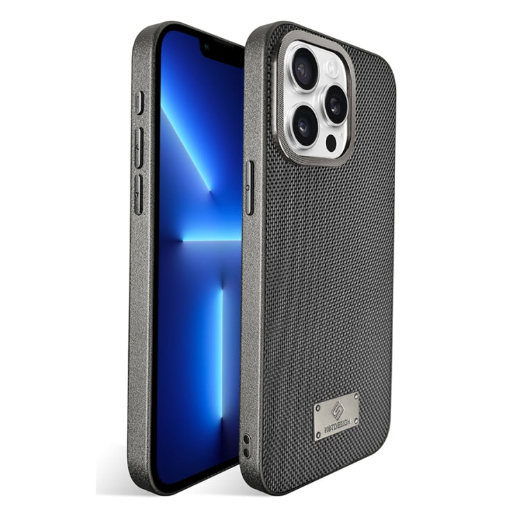 For iPhone 13 Pro Ice Silk Mesh Breathable Cooling Phone Case