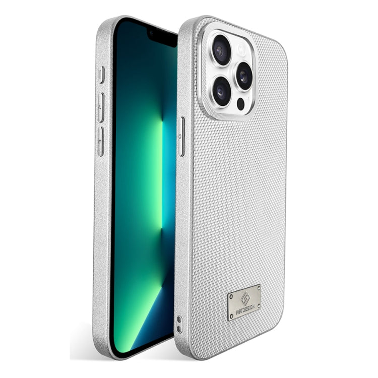 For iPhone 13 Pro Max Ice Silk Mesh Breathable Cooling Phone Case