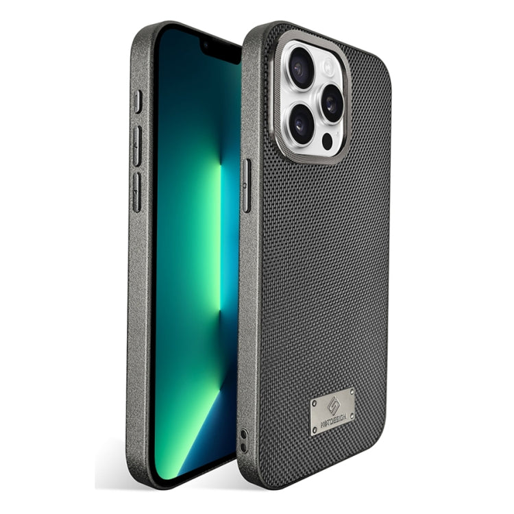 For iPhone 13 Pro Max Ice Silk Mesh Breathable Cooling Phone Case
