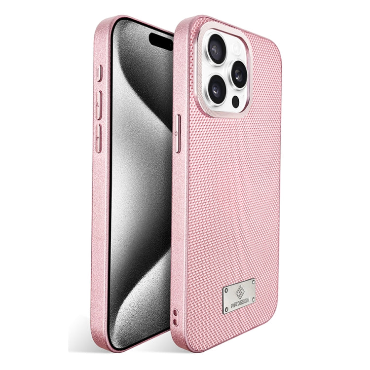 For iPhone 15 Pro Max Ice Silk Mesh Breathable Cooling Phone Case
