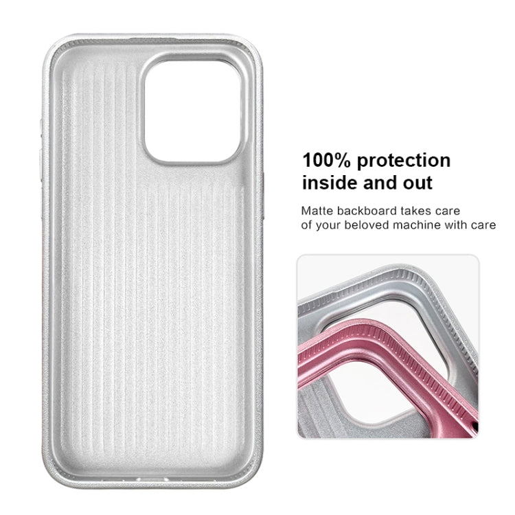 For iPhone 14 Pro Max Ice Silk Mesh Breathable Cooling Phone Case