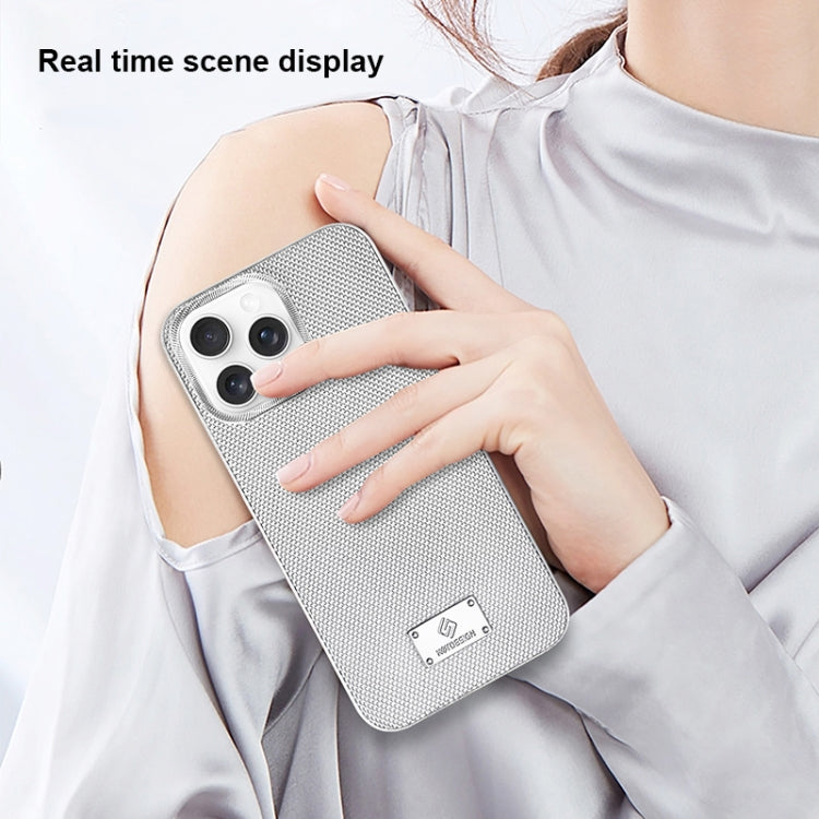 For iPhone 15 Plus Ice Silk Mesh Breathable Cooling Phone Case
