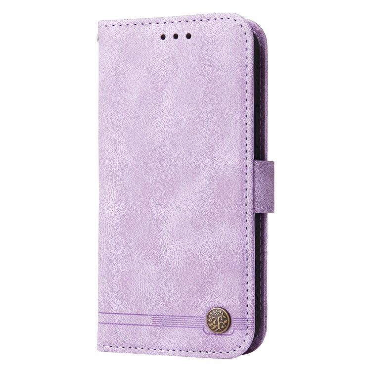 For Redmi K70 Ultra Skin Feel Life Tree Metal Button Leather Phone Case
