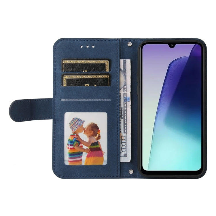 For Redmi 14C 4G Skin Feel Life Tree Metal Button Leather Phone Case