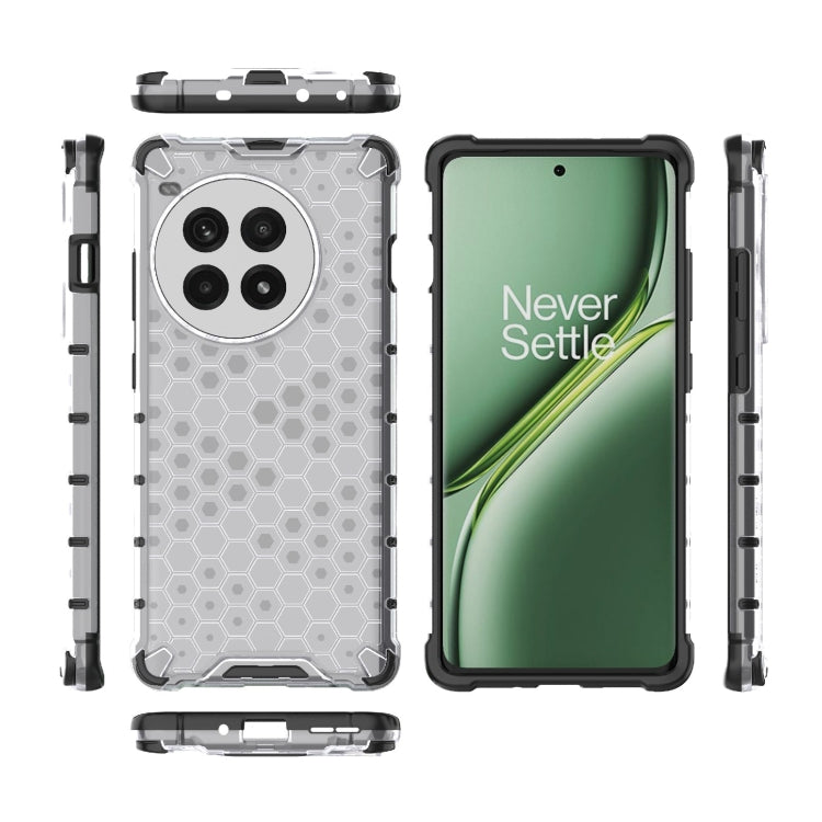For OnePlus Ace 3 Pro 5G Shockproof Honeycomb PC + TPU Protective Phone Case
