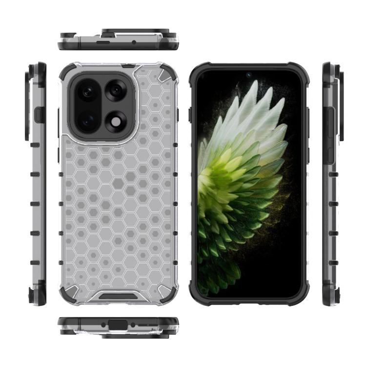 For OnePlus 15 5G Shockproof Honeycomb PC + TPU Protective Phone Case
