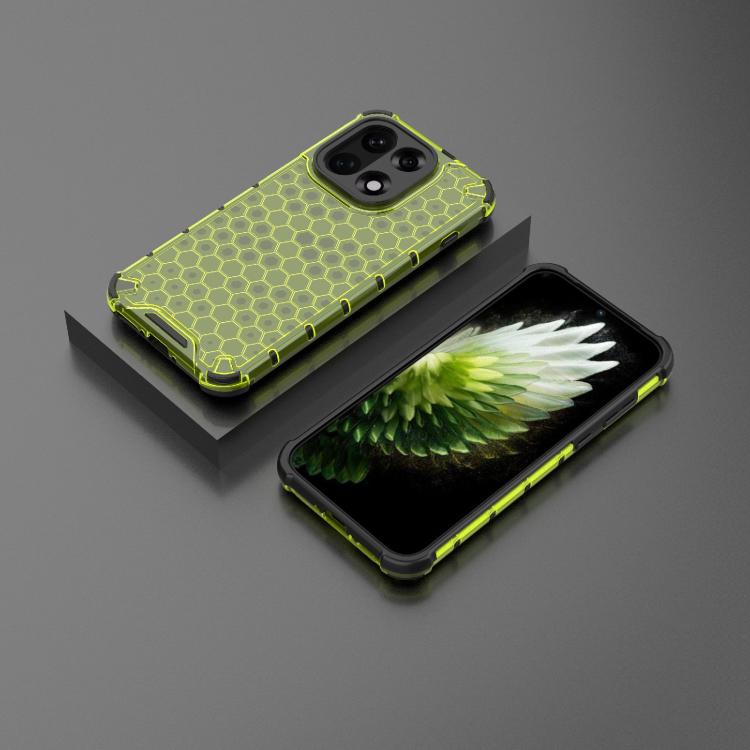 For OnePlus 15 5G Shockproof Honeycomb PC + TPU Protective Phone Case