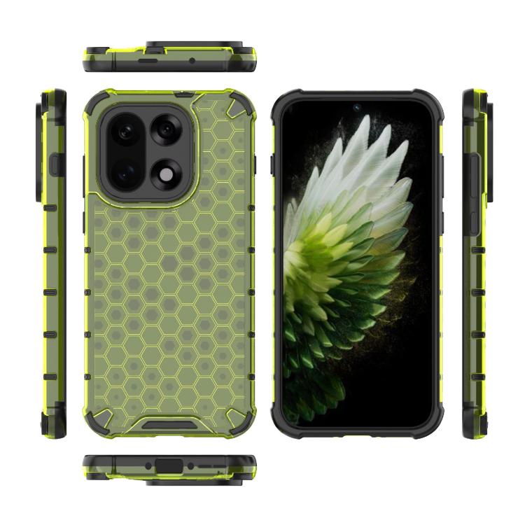 For OnePlus 15 5G Shockproof Honeycomb PC + TPU Protective Phone Case
