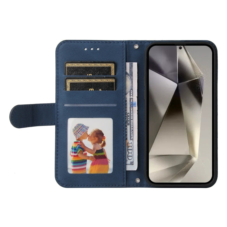 For Samsung Galaxy S25 Ultra 5G Skin Feel Life Tree Metal Button Leather Phone Case