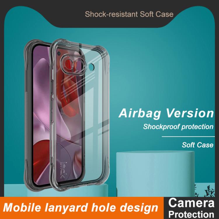 For Google Pixel 9a imak Shockproof Airbag TPU Phone Case