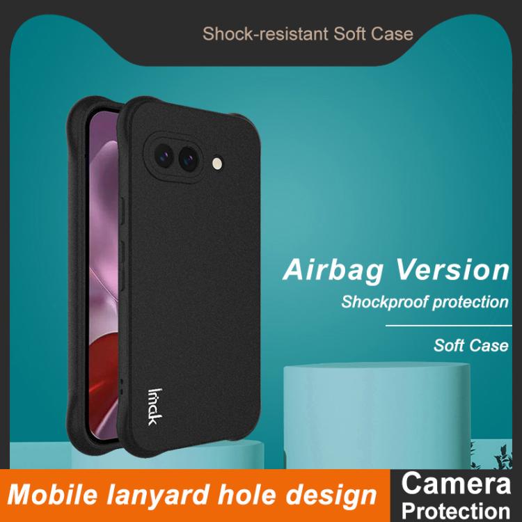 For Google Pixel 9a imak Shockproof Airbag TPU Phone Case