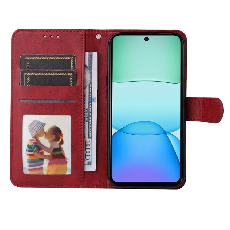For Redmi 13 4G / Note 13R Classic Calf Texture Flip Leather Phone Case