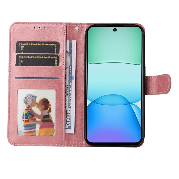 For Redmi 13 4G / Note 13R Classic Calf Texture Flip Leather Phone Case