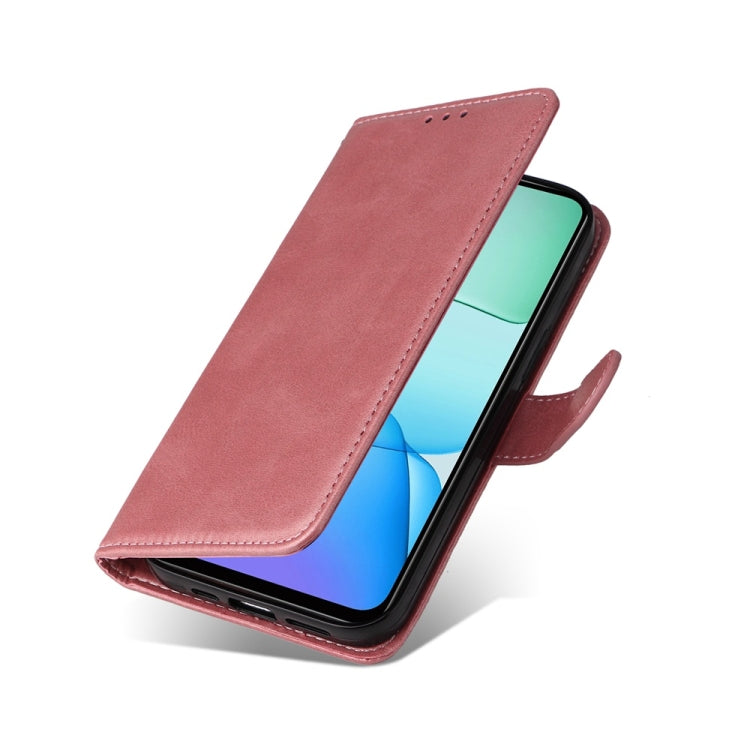 For Redmi 13 4G / Note 13R Classic Calf Texture Flip Leather Phone Case