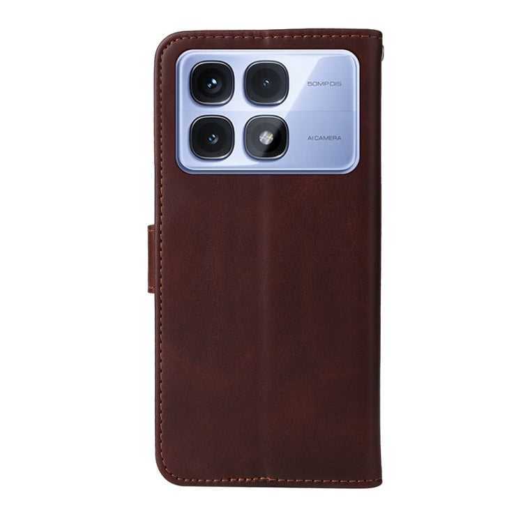 For Redmi K70 Ultra Classic Calf Texture Flip Leather Phone Case