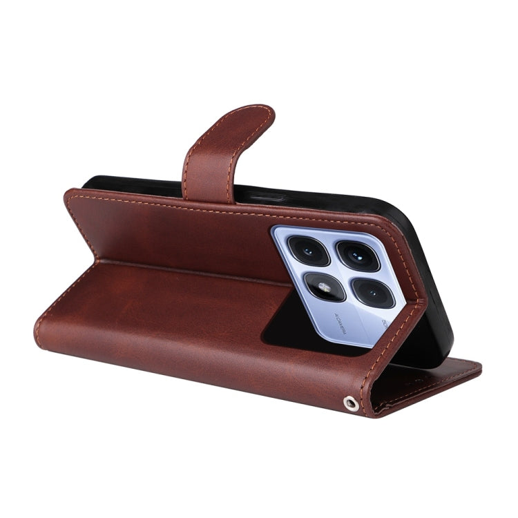 For Redmi K70 Ultra Classic Calf Texture Flip Leather Phone Case