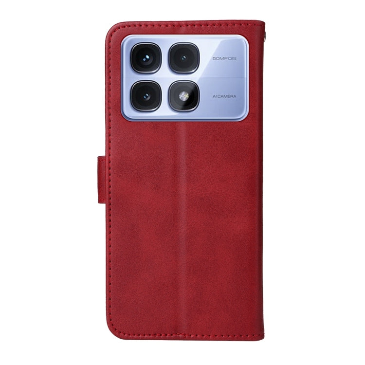 For Redmi K70 Ultra Classic Calf Texture Flip Leather Phone Case